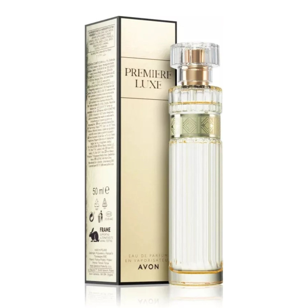 Apa de parfum Avon Premiere Luxe 50 ml – floral-chypre pentru femei, cu note de coacaz negru, magnolie si lemn de santal, ideala pentru seara si ocazii speciale [1]