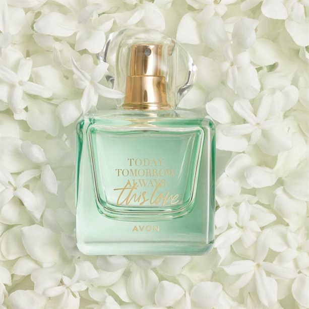 Apă de parfum Avon Today Tomorrow Always This Love 100 ml – floral-fructată pentru femei, cu note de piper roz, neroli și lemn de santal, un parfum luminos și romantic ce exprimă dragostea pură [4]