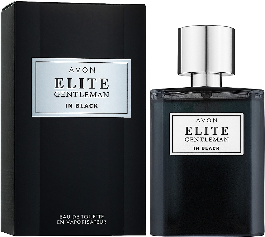 Apă de toaletă Avon Elite Gentleman In Black 75 ml – oriental-lemnoasă pentru bărbați, cu note de piper negru, vanilie și lemn de cedru, perfectă pentru seară și ocazii speciale [4]