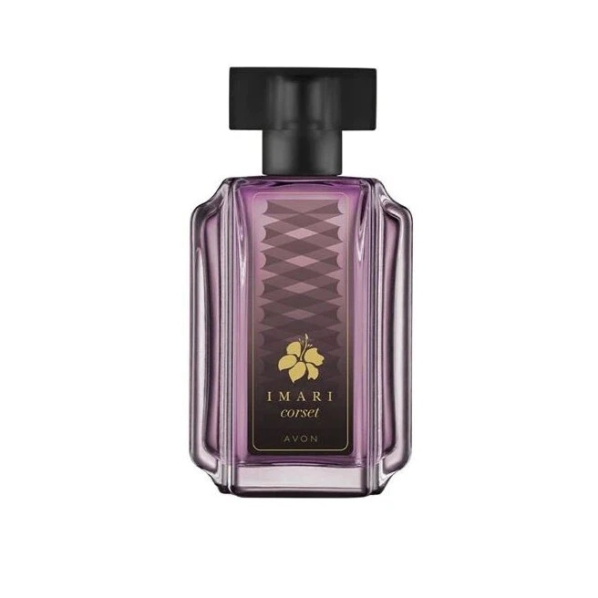 Apa de toaletă Avon Imari Corset pentru femei, 50 ml, floral-fructată-gourmand, cu note de zmeură, trandafir și cacao [2]