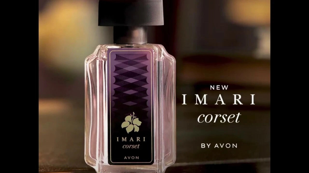 Apa de toaletă Avon Imari Corset pentru femei, 50 ml, floral-fructată-gourmand, cu note de zmeură, trandafir și cacao [3]