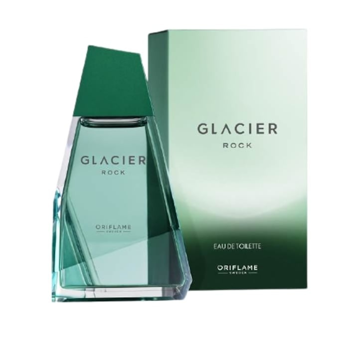 Apa de toaleta Glacier Rock, Oriflame, 100 ml