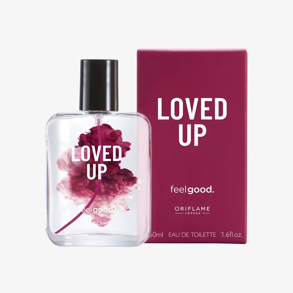 Apă de toaletă Oriflame Loved Up Feel Good 50 ml – dulce-picant, energie bună şi rafinament feminin [1]