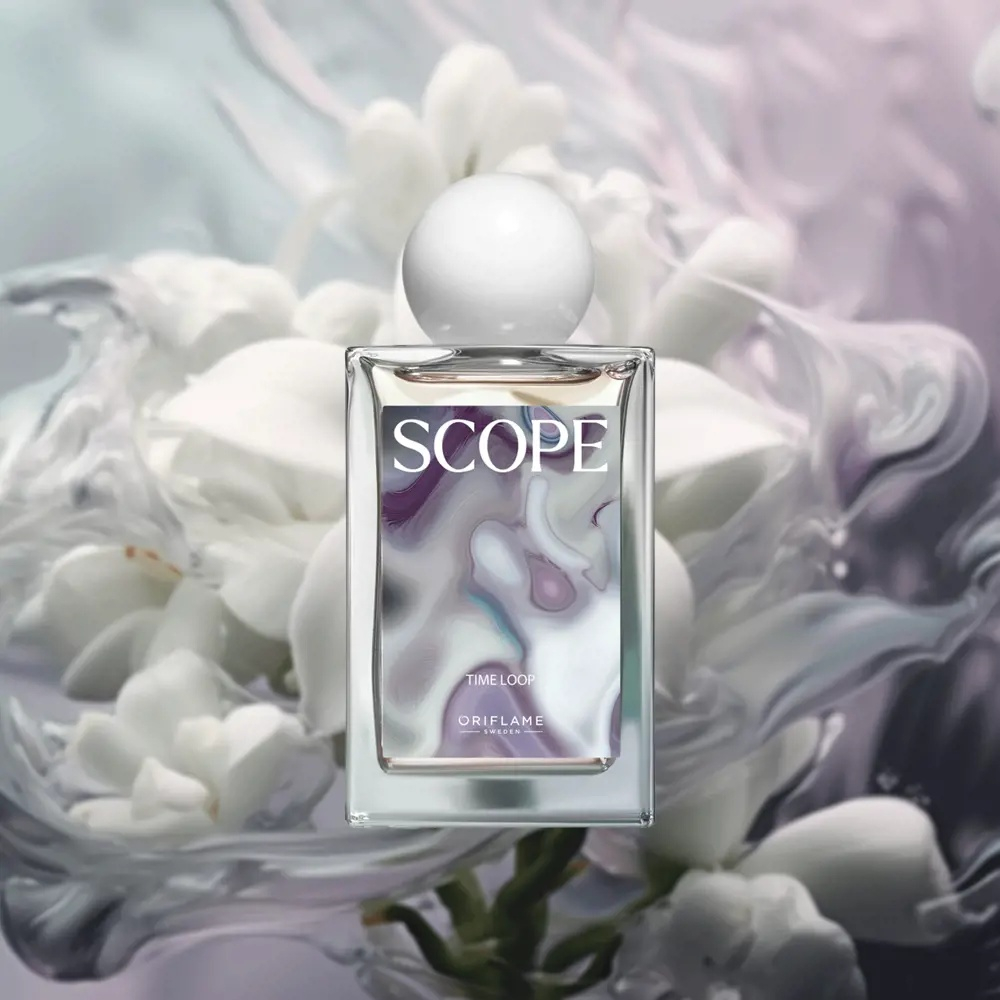 Apă de toaletă Oriflame Scope Time Loop 50 ml – parfum dulce-aquatic floral pentru femei [4]
