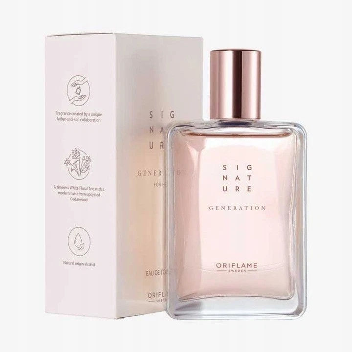 Apă de toaletă Oriflame Signature Generation For Her 50 ml – celebrarea feminităţii, eleganţă pentru generaţia ce urmează [1]