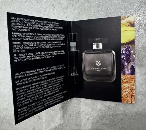 Apa de toaleta pentru barbati Christian Lacroix Noir 100 ml – aromă masculina intensa, proaspata si eleganta, oriental lemnoasa cu accente aromatice [2]