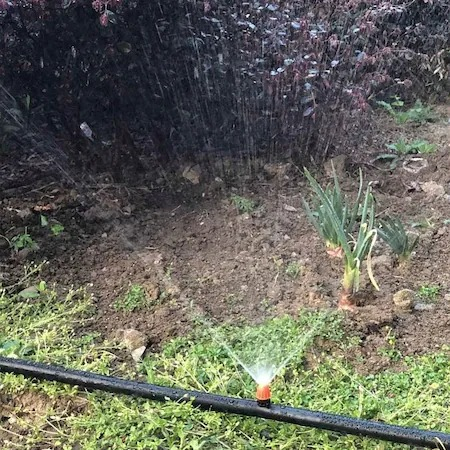 Aspersor de gradina prin pulverizare, furtun de 20m si 20 duze, necesita montarea duzelor [7]