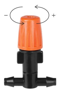 Aspersor de gradina prin pulverizare, lungime furtun 10 m, 10 duze montate la interval de 1 m [3]