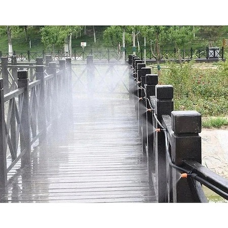 Aspersor de gradina prin pulverizare, furtun de 10m si 10 duze, necesita montarea duzelor [4]