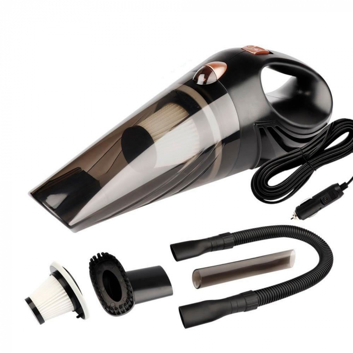 Aspirator auto 60W,alimentare 12V, cablu 4,5m, accesorii si geanta incluse [2]