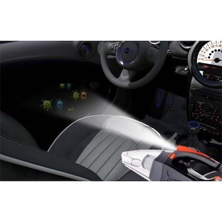 Aspirator auto 3in1, 12-24V, cu compresor si lanterna LED, lungime cablu 3,5 m - Negru [3]