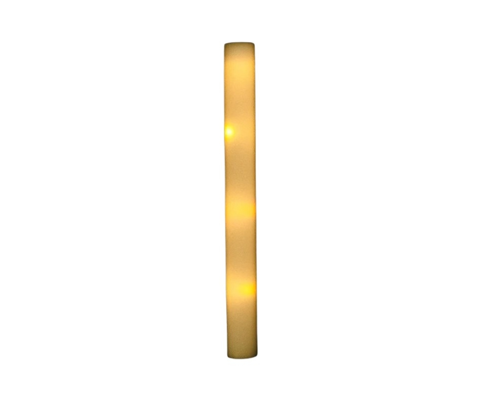 Bagheta cu iluminare LED pentru petreceri, evenimente, spectacole, lungime 47 cm, galben [1]