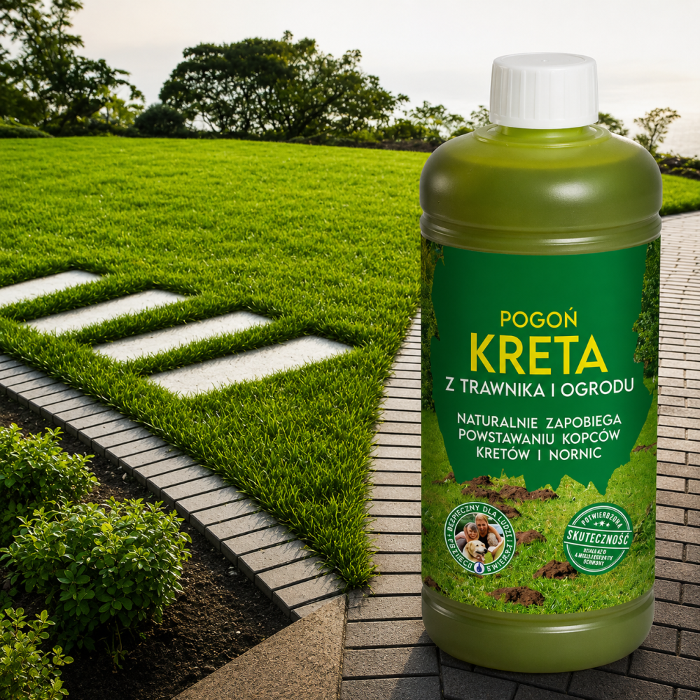 Bariera ecologica impotriva cartitelor si rozatoarelor, 1 L, repelent natural pentru gazon, gradina si terenuri verzi, imbunatateste calitatea solului [4]