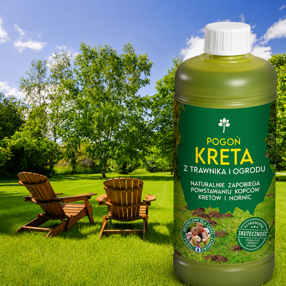 Bariera ecologica impotriva cartitelor si rozatoarelor, 1 L, repelent natural pentru gazon, gradina si terenuri verzi, imbunatateste calitatea solului [3]