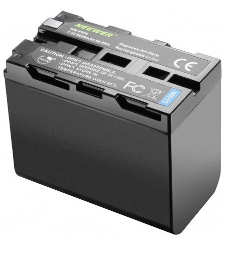 Set 2 Baterii Neewer 6600mAh pentru baterie Li-ion Sony NP-F970 + 2 incarcatoare Neewer [7]