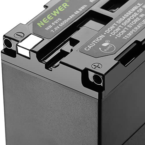Acumulator premium Neewer tip Sony NP-F960 NP-F975 NP-F950 NP-F930, 6600 mAh Li-ION [3]