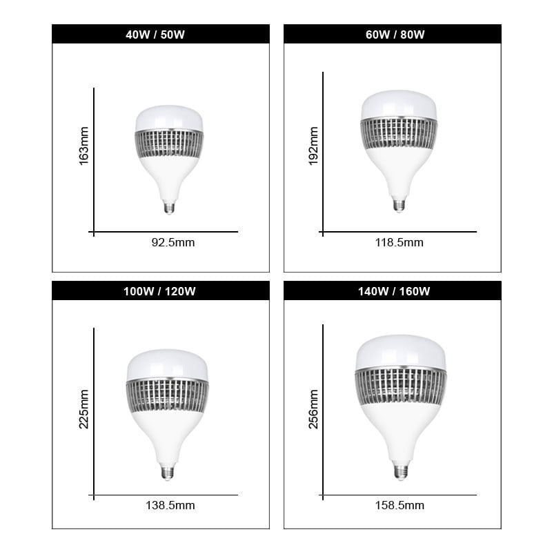 Bec foto LED 80W 6400K - lumina continua rece, fasung E27 [5]