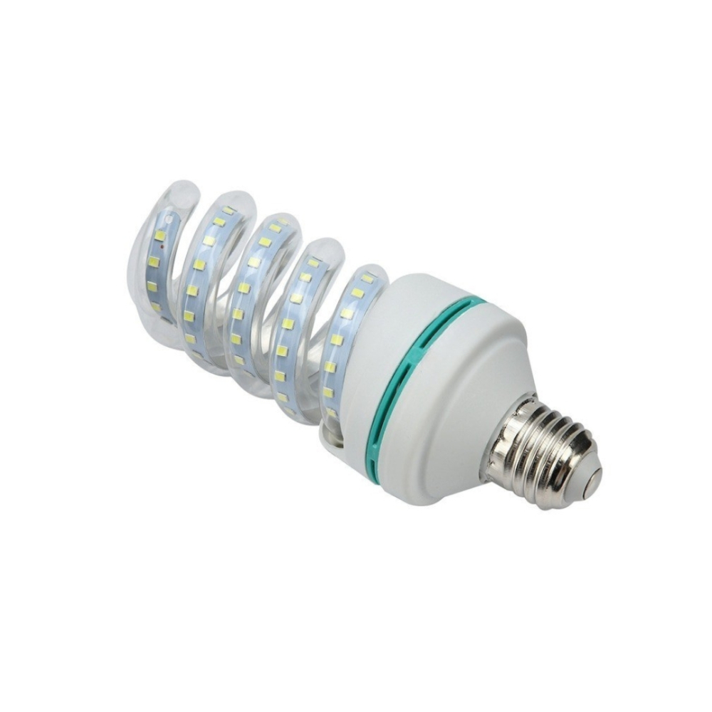 Bec LED, 5W, spiralat, soclu E27, alb rece [3]