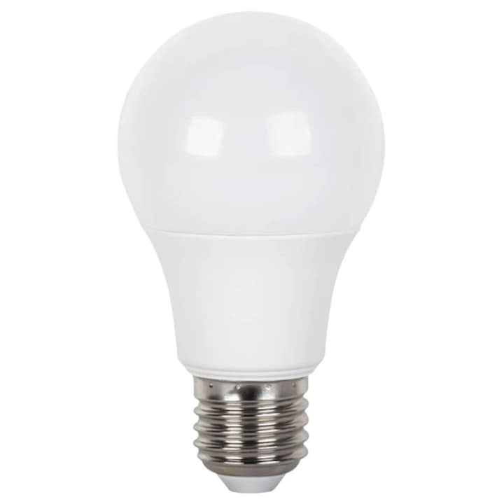 Bec LED E27 9W lumina rece 6500K, iluminare economica pentru interior, consum redus energie, echivalent bec clasic 75W [2]