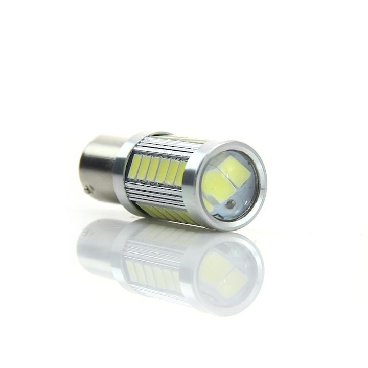 Bec LED universal, auto BA15D, pentru bord, interior, numar, diverse [4]