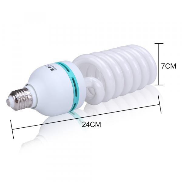 Bec lumina difuza E27 220v 5500k 85W, pentru studio foto [2]