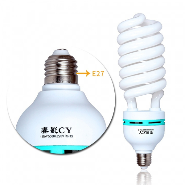 Bec lumina difuza E27 220v 5500k 85W, pentru studio foto [4]