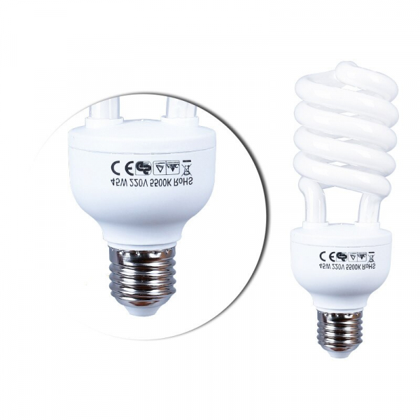 Bec lumina difuza E27 220v 5500k 45W, pentru studio foto [2]