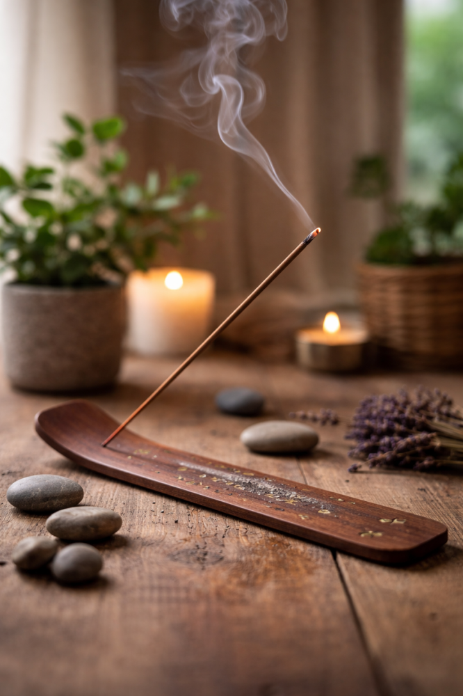 Betisoare parfumate aromaterapie Mantra 10 buc, 20 cm, relaxare, improspatare aer, meditatie si ambient placut [6]