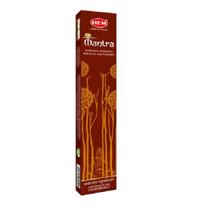 Betisoare parfumate aromaterapie Mantra 10 buc, 20 cm, relaxare, improspatare aer, meditatie si ambient placut [3]