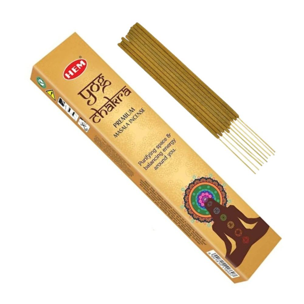 Betisoare parfumate aromaterapie Yoga Chakra 10 buc, relaxare, improspatare aer, meditatie si echilibru energetic [4]