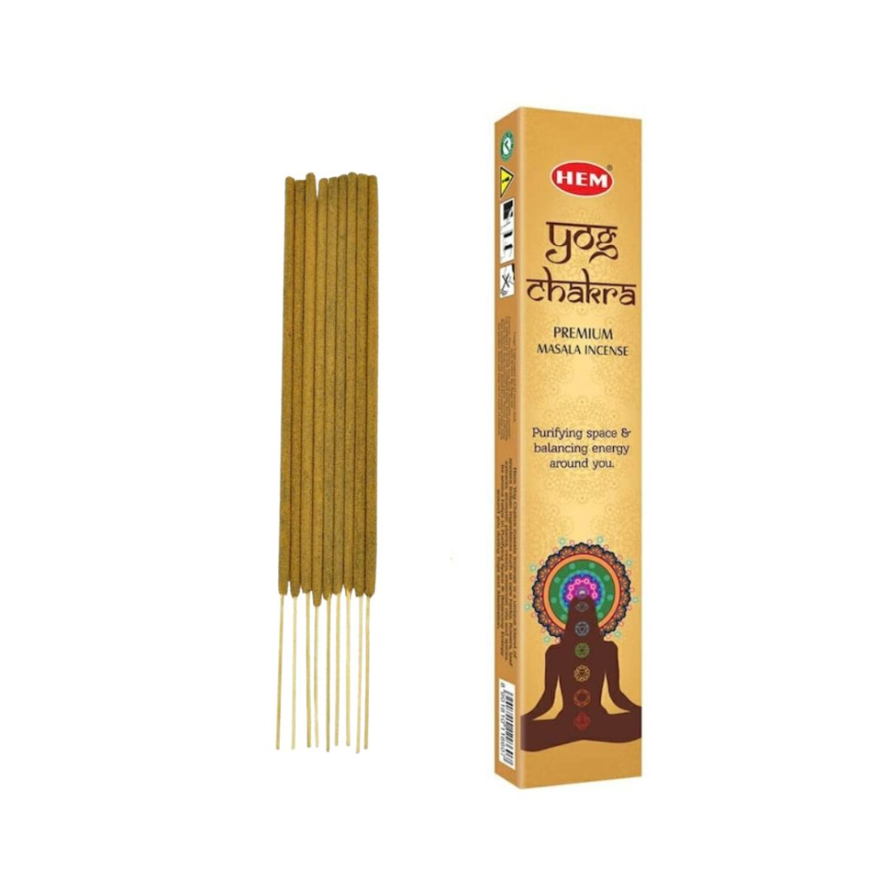 Betisoare parfumate aromaterapie Yoga Chakra 10 buc, relaxare, improspatare aer, meditatie si echilibru energetic [2]