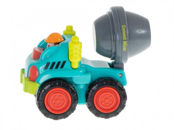 Betoniera pentru constructii, de jucarie, plastic, 7 x 4 x 6 cm, multicolor [3]