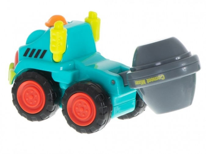 Betoniera pentru constructii, de jucarie, plastic, 7 x 4 x 6 cm, multicolor [4]
