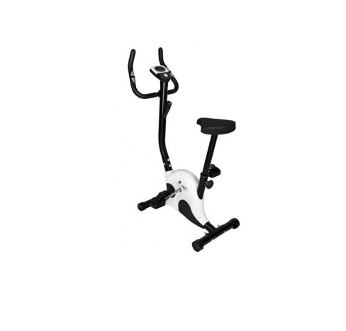 Bicicleta fitness,reglabila,computer afisaj digital,sarcina max 100 kg - Alb Negru