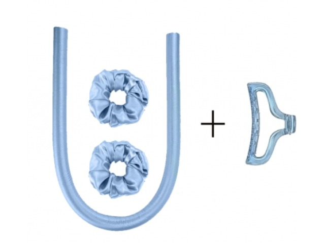 Bigudiu tip panglica, accesorii incluse, usor de utilizat, 90 cm, roz [2]
