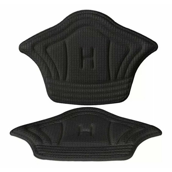 Branturi pentru calcai cu pernite din spuma 4D, 2 piese, amortizare superioara, autoadezive, marime universala, ideale pentru reducerea frecarii si cresterea confortului in incaltamintea de zi cu zi,  [2]