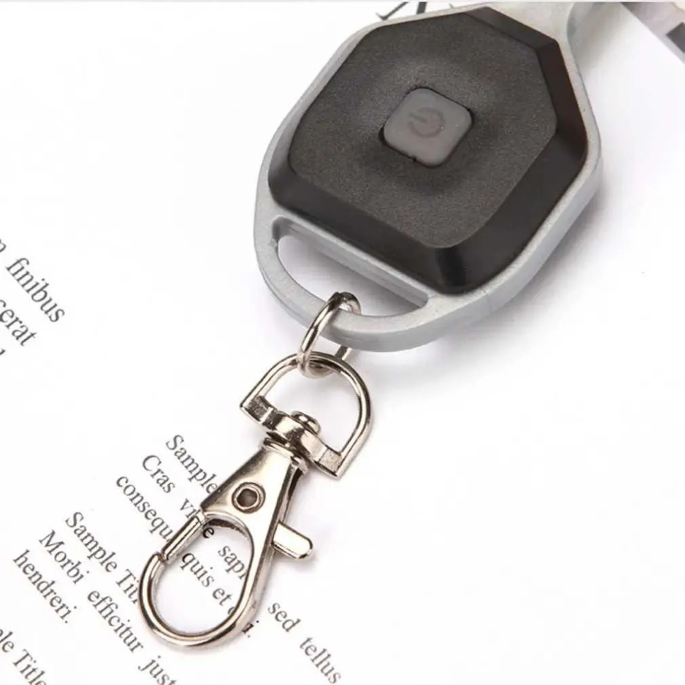 Breloc cheie cu lumina LED, 7 becuri, 2 trepte de intensitate, 8 cm, plastic rezistent, baterii incluse – iluminare practica si sigura oriunde te afli [2]