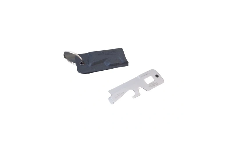 Breloc multifunctional, cutit, desfacator sticle, surubelnita, 8.5 x 3 cm, argintiu [7]