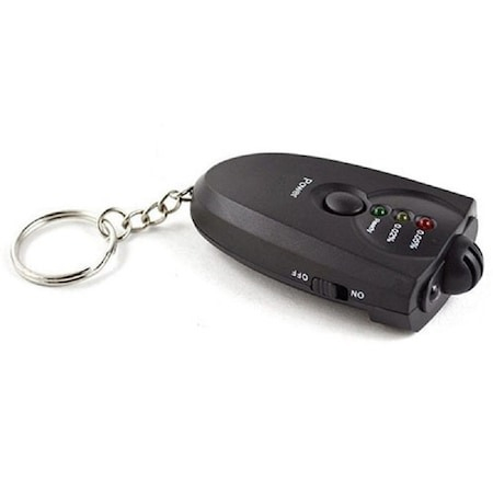 Breloc tip cheie auto cu alcool tester, etilotest functional si precis - Negru [2]