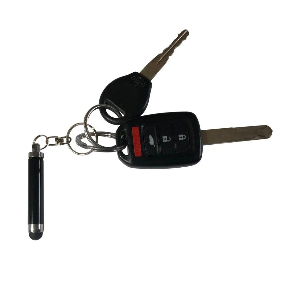 Breloc tip touch pentru ecran, cu varf capacitiv si inel metalic, lungime 9 cm, inel 2.3 cm [4]