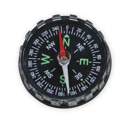 Busola de buzunar, Iso Trade, Plastic, Negru, 45 mm [2]