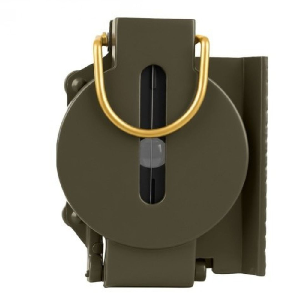 Busola tactica de orientare cu carcasa metalica, vizor de precizie si lupa, 360°, 7.5 x 5.7 x 2.7 cm [4]