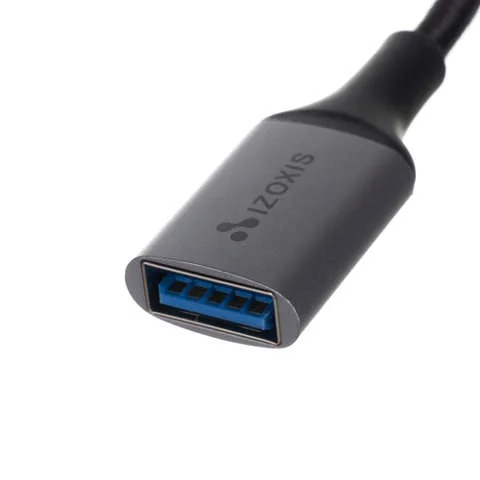 Cablu date rapid USB A 3.0 - USB Type C, lungime cablu 17 cm - Negru [3]