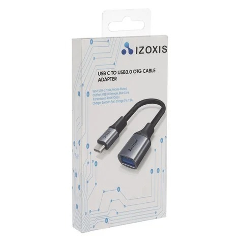 Cablu date rapid USB A 3.0 - USB Type C, lungime cablu 17 cm - Negru [2]