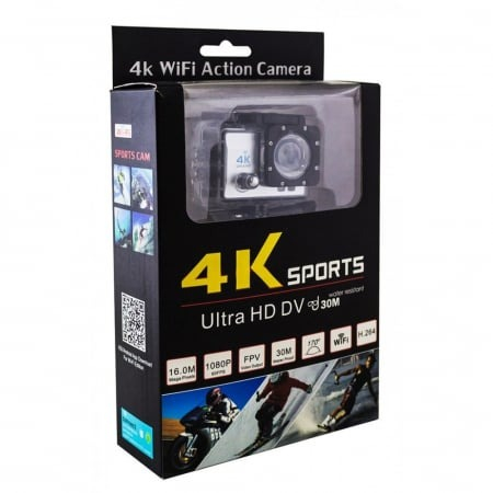 Camera sport tip gopro 4K cu toate accesoriile incluse,rezistenta la apa - Culoare aleatorie [2]