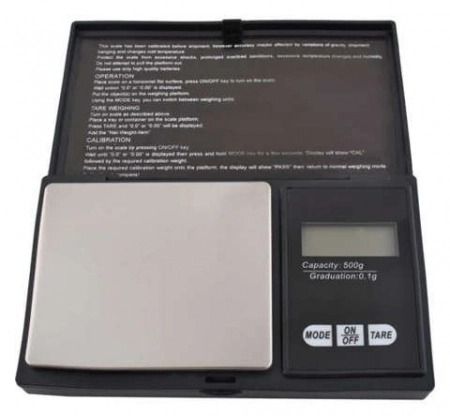 Cantar buzunar de bijuterii,masurare 100 gr,precizie 0,01 gr - Negru [3]