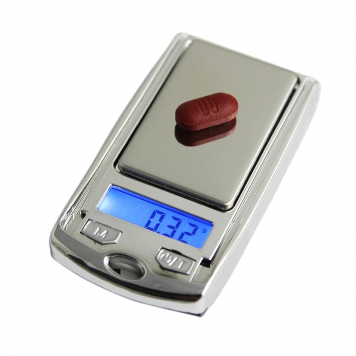 Mini cantar de bijuterii tip cheie de masina capacitate max 200 gr,precizie 0,01 gr [2]