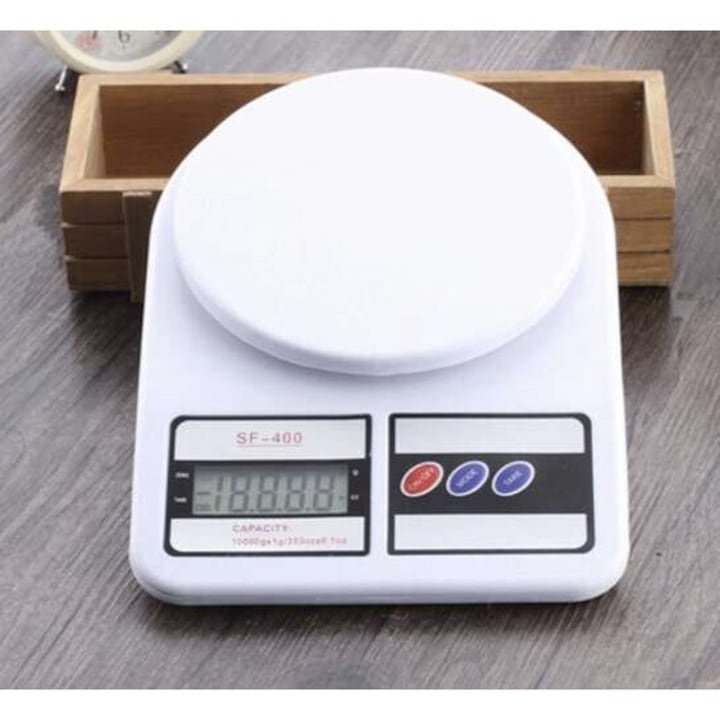 Cantar de bucatarie electronic cu functie TARE, afisaj LCD, capacitate 10 kg, precizie 1 g, alb, 22.5 x 15.5 x 3.5 cm – precizie si eleganta pentru gatitul de zi cu zi [2]