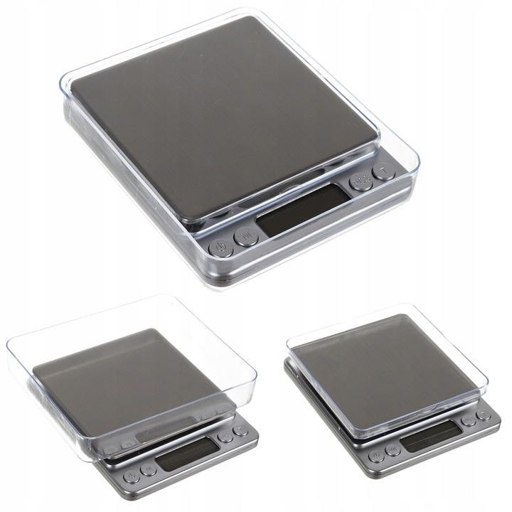 Cantar de bucatarie electronic de precizie 0.01 g, 500 g, cu functie tara, numarare, suport detasabil si oprire automata – pentru masuratori exacte si gatit profesionist [9]