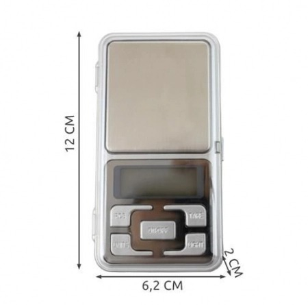 Cantar De Buzunar Pentru Bijuterii,masurare 200 gr,precizie 0,01 gr - Gri [2]